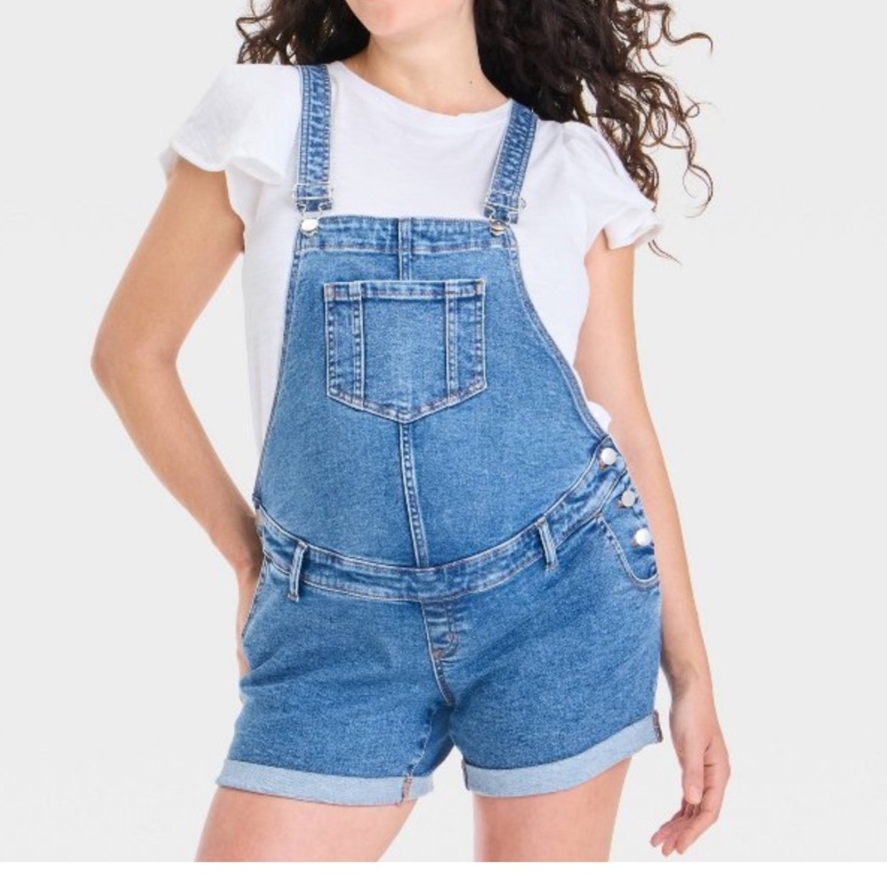 Mini Maternity Overalls - Picture 2 of 6